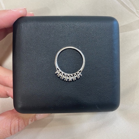 💍 Amethyst 💍 925 Sterling silver ring size 7 - Picture 12 of 17